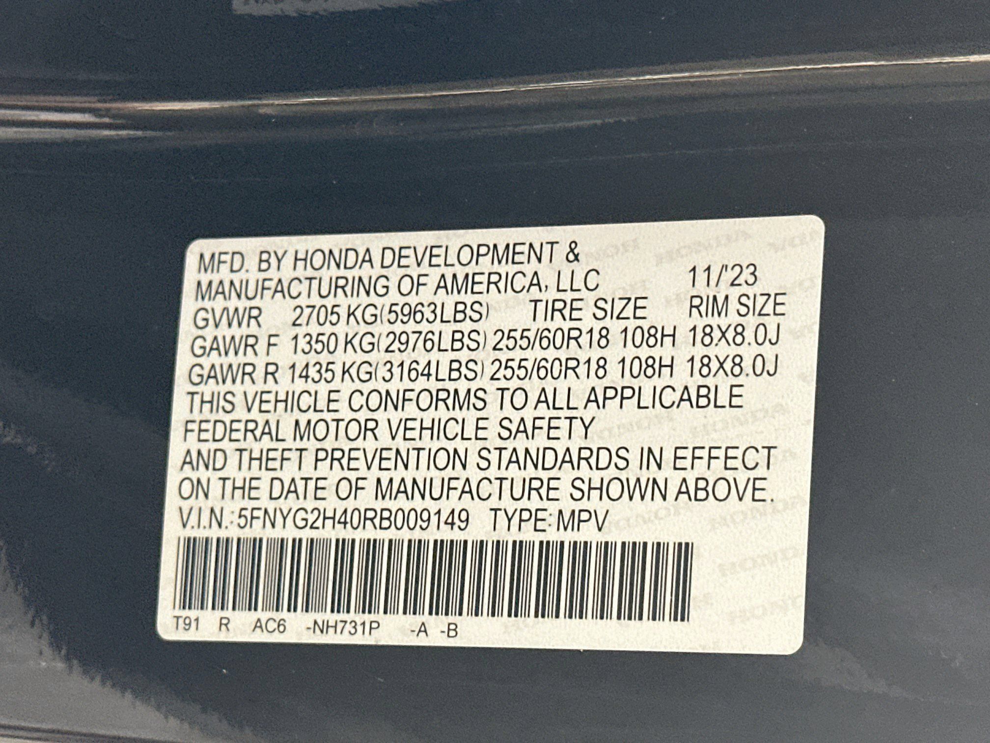Used 2024 Honda Pilot EX-L image 12