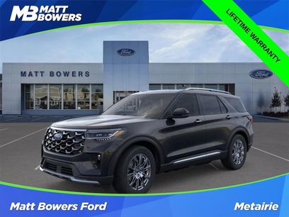 New 2025 Ford Explorer Platinum