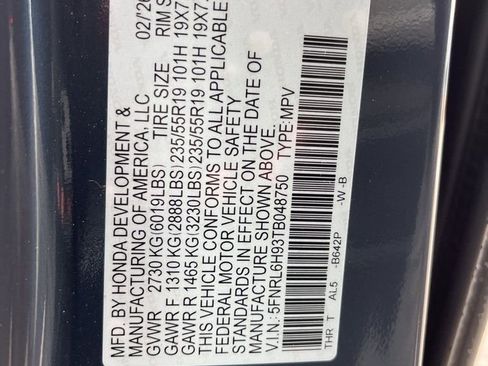 New 2026 Honda Odyssey Elite image 6