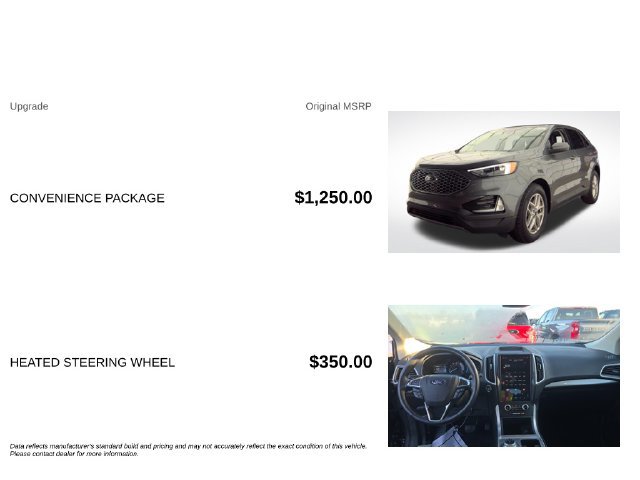 Used 2023 Ford Edge SEL w/ Convenience Package AWD/4WD image 3