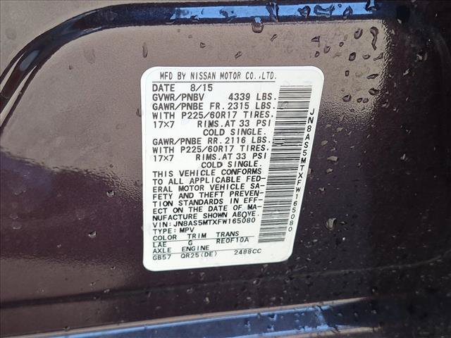 Used 2015 Nissan Rogue S w/ Convenience Package FWD image 13
