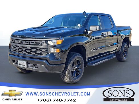 New 2026 Chevrolet Silverado 1500 Custom Trail Boss w/ Midnight Edition image 1