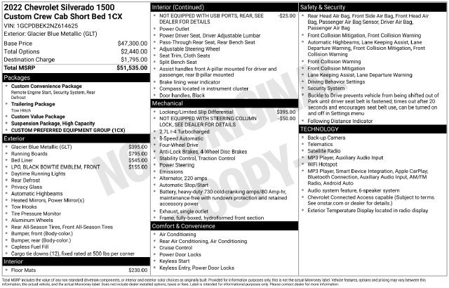 Certified 2022 Chevrolet Silverado 1500 Custom AWD/4WD image 26