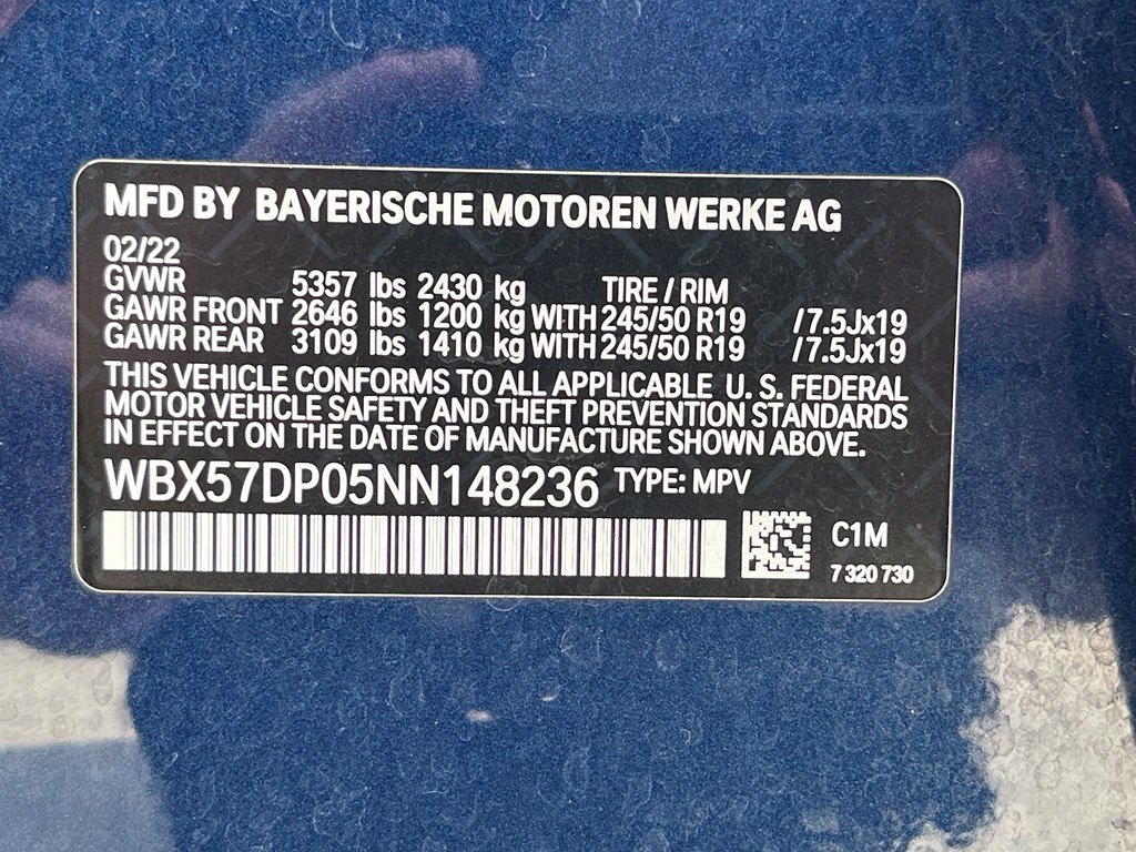 Certified 2022 BMW X3 xDrive30i w/ Premium Package 2 (ZPA) AWD/4WD image 48