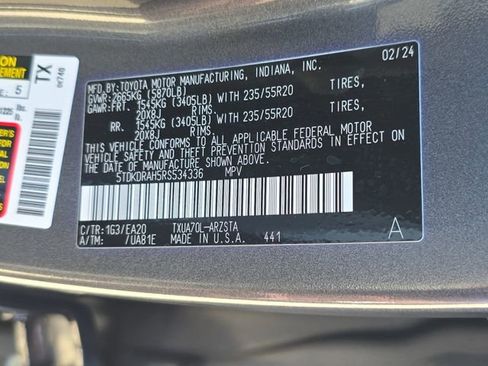 Used 2024 Toyota Highlander XSE image 37