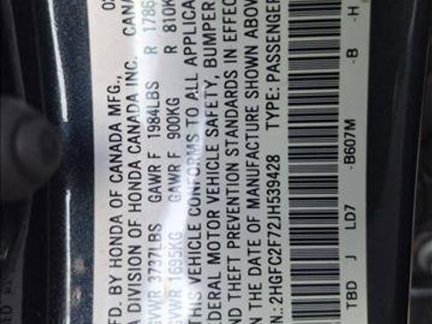 Used 2018 Honda Civic EX image 23