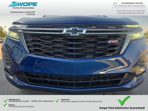 Used 2023 Chevrolet Equinox RS w/ LPO, Floor Liner Package FWD image 2