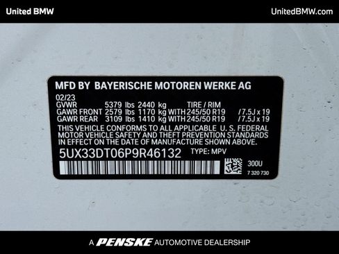 Used 2023 BMW X4 xDrive30i w/ M Sport Package image 15