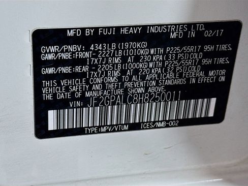 Used 2017 Subaru Crosstrek 2.0i Limited image 32