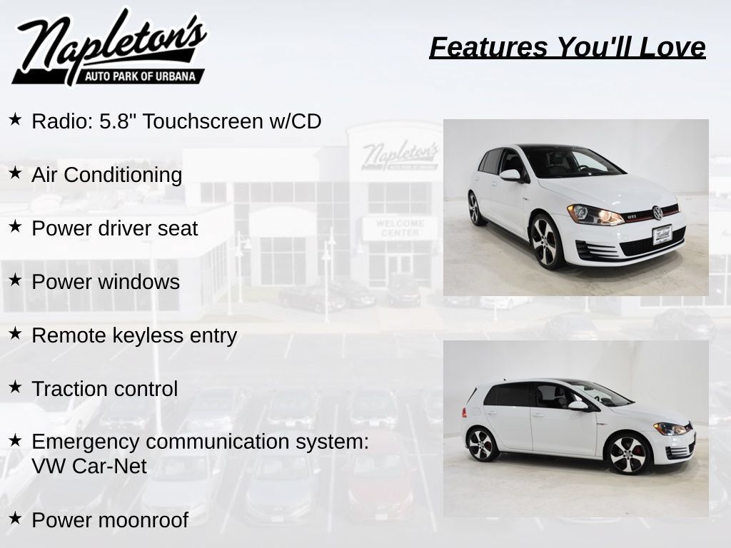 Used 2015 Volkswagen GTI SE FWD image 8