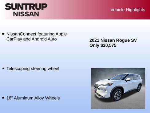 Used 2021 Nissan Rogue SV image 16