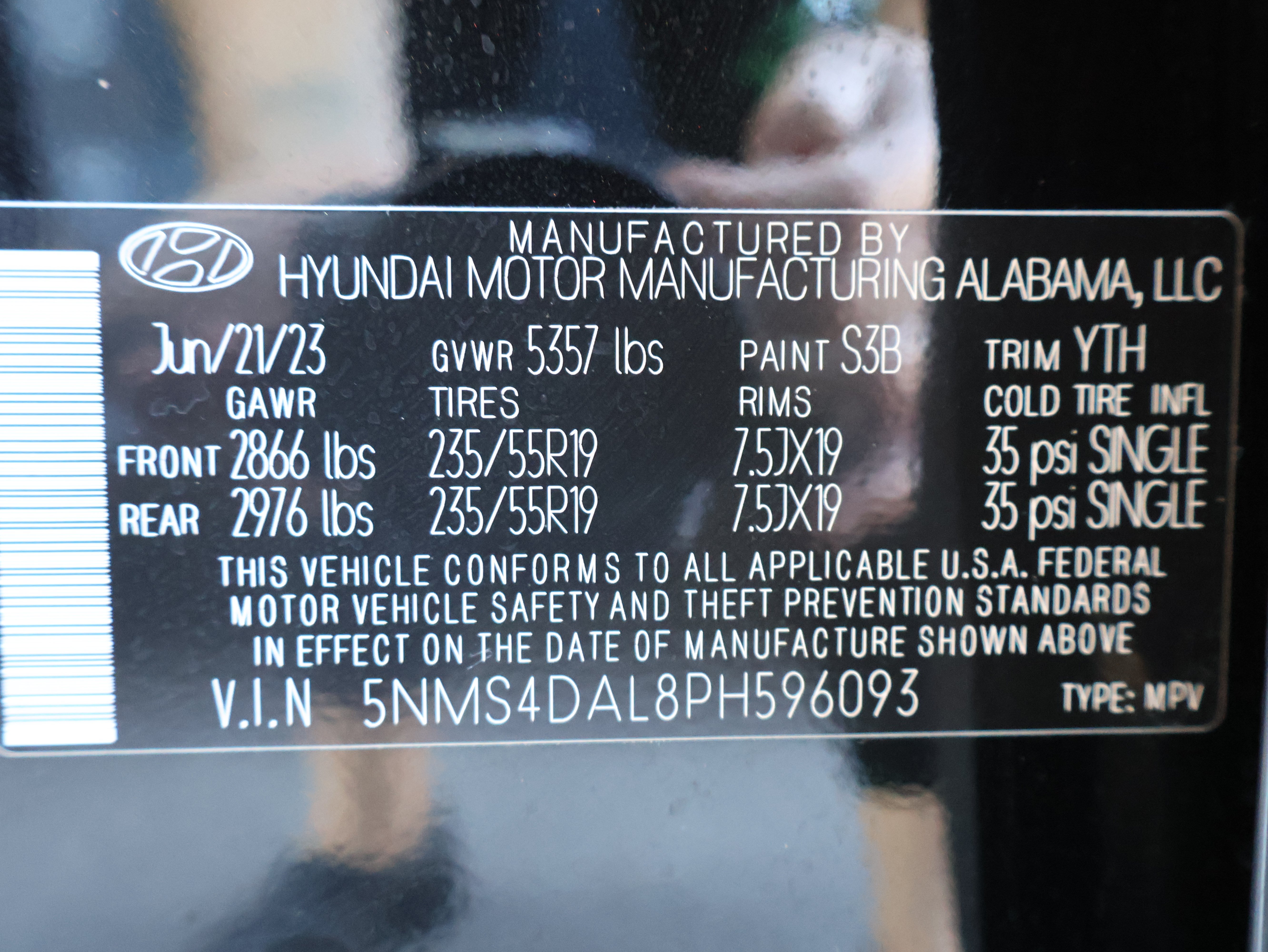 Used 2023 Hyundai Santa Fe Limited w/ Cargo Package AWD/4WD image 31