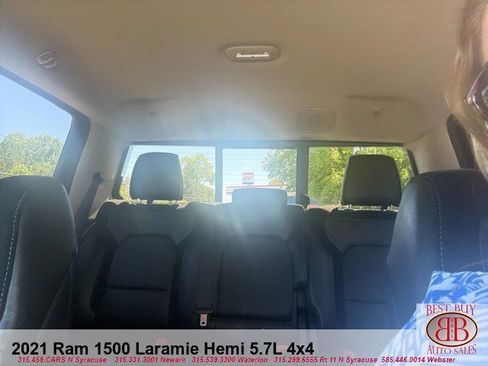 Used 2021 RAM 1500 Laramie AWD/4WD image 19