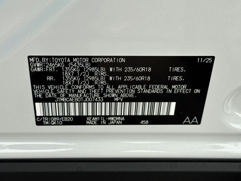 New 2026 Toyota bZ image 35