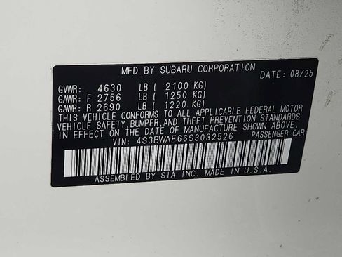 Certified 2025 Subaru Legacy Premium AWD/4WD image 27