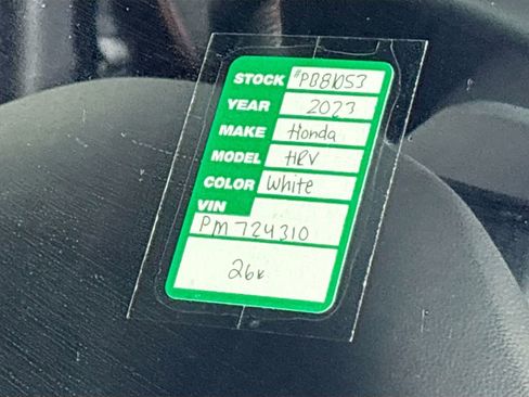 Certified 2023 Honda HR-V Sport image 25