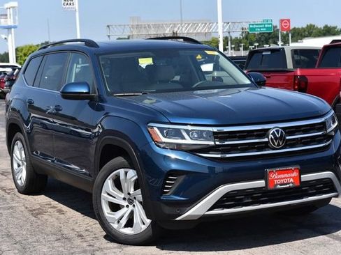 Used 2021 Volkswagen Atlas SE w/ Panoramic Sunroof Package AWD/4WD image 2