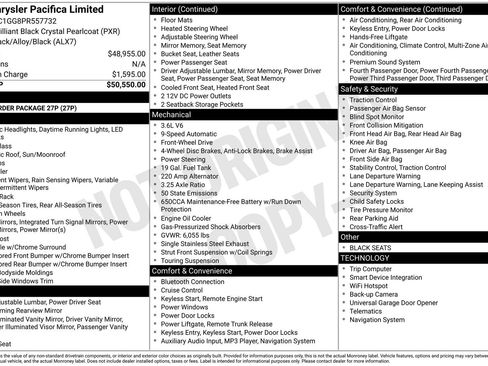 Used 2023 Chrysler Pacifica Limited image 7