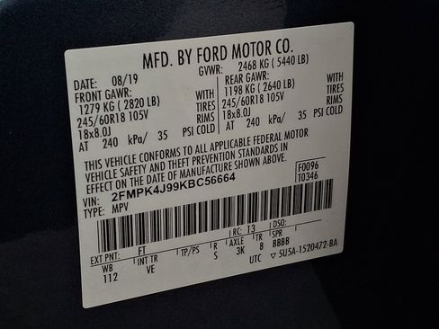 Used 2019 Ford Edge SEL w/ Equipment Group 201A image 27