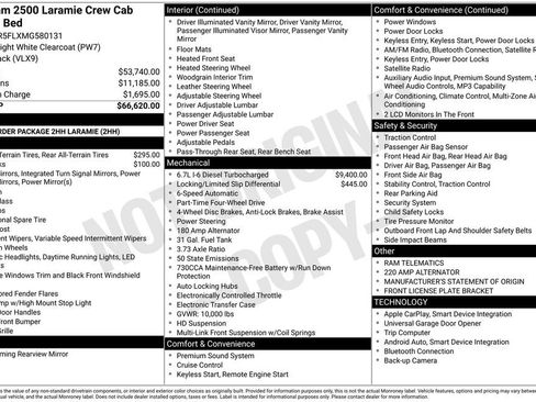 Used 2021 RAM 2500 Laramie image 42
