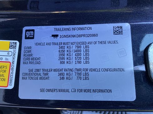 Used 2023 Chevrolet Tahoe LT AWD/4WD image 39