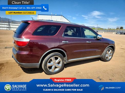 Used 2012 Dodge Durango Citadel w/ Trailer Tow Group IV AWD/4WD image 4