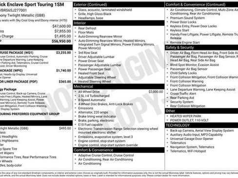 Used 2025 Buick Enclave Sport Touring w/ Super Cruise Package AWD/4WD image 7