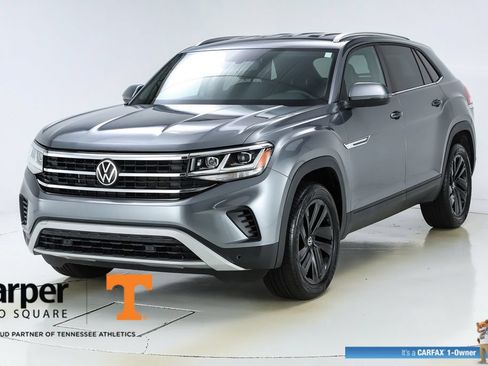 Used 2023 Volkswagen Atlas Cross Sport SE w/ Black Wheel Package FWD image 38