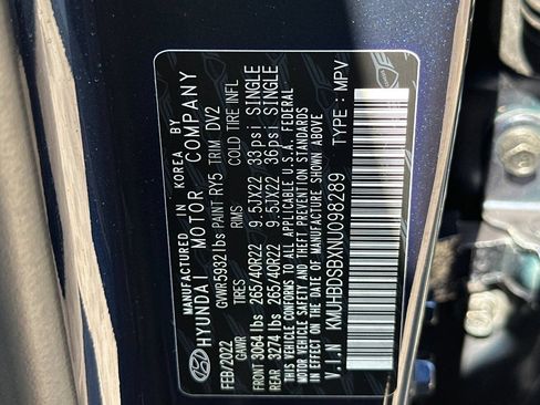 Used 2022 Genesis GV80 2.5T w/ Prestige Package 04 AWD/4WD image 38
