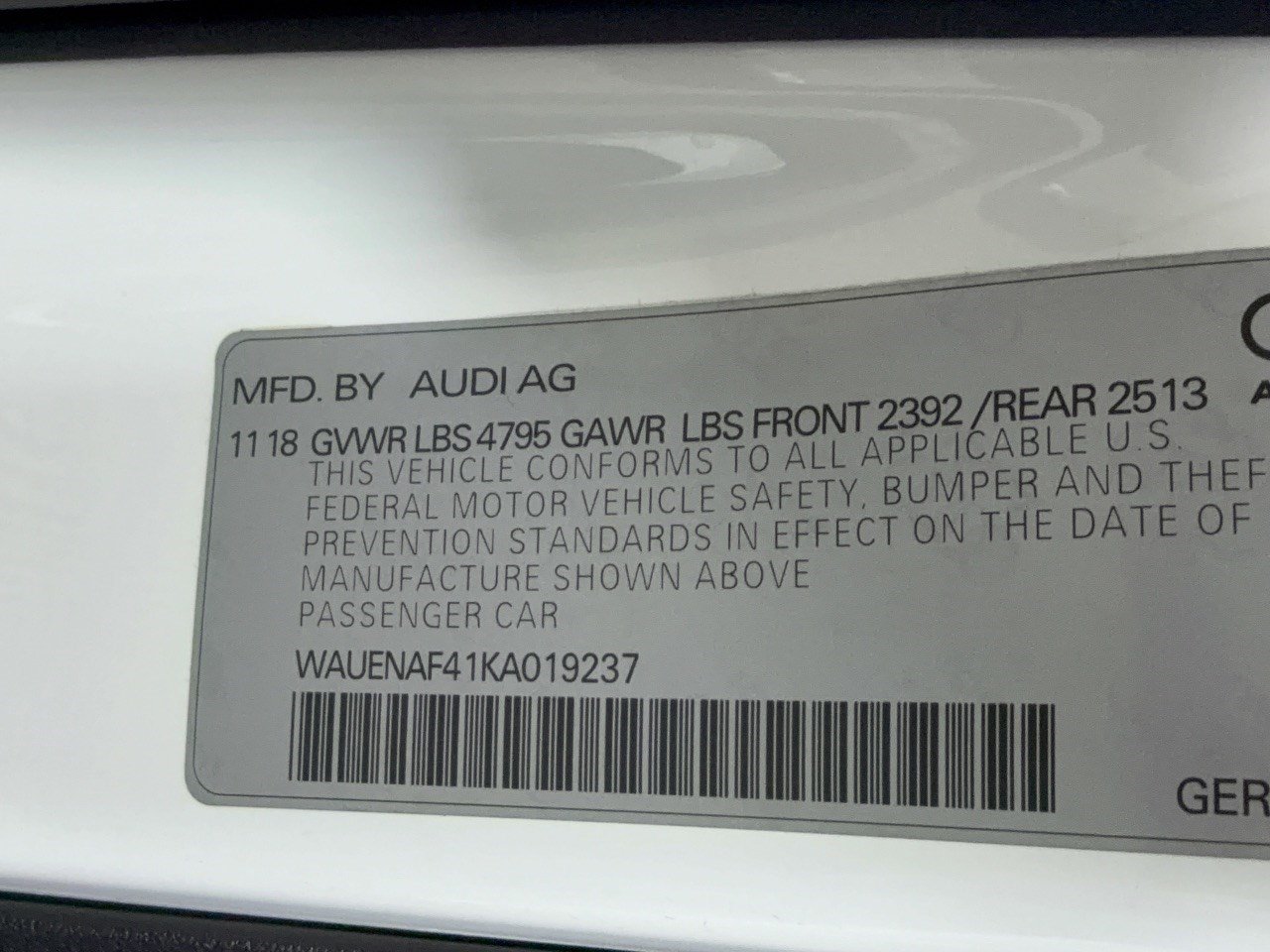 Used 2019 Audi A4 2.0T Premium Plus w/ Premium Plus Package AWD/4WD image 32