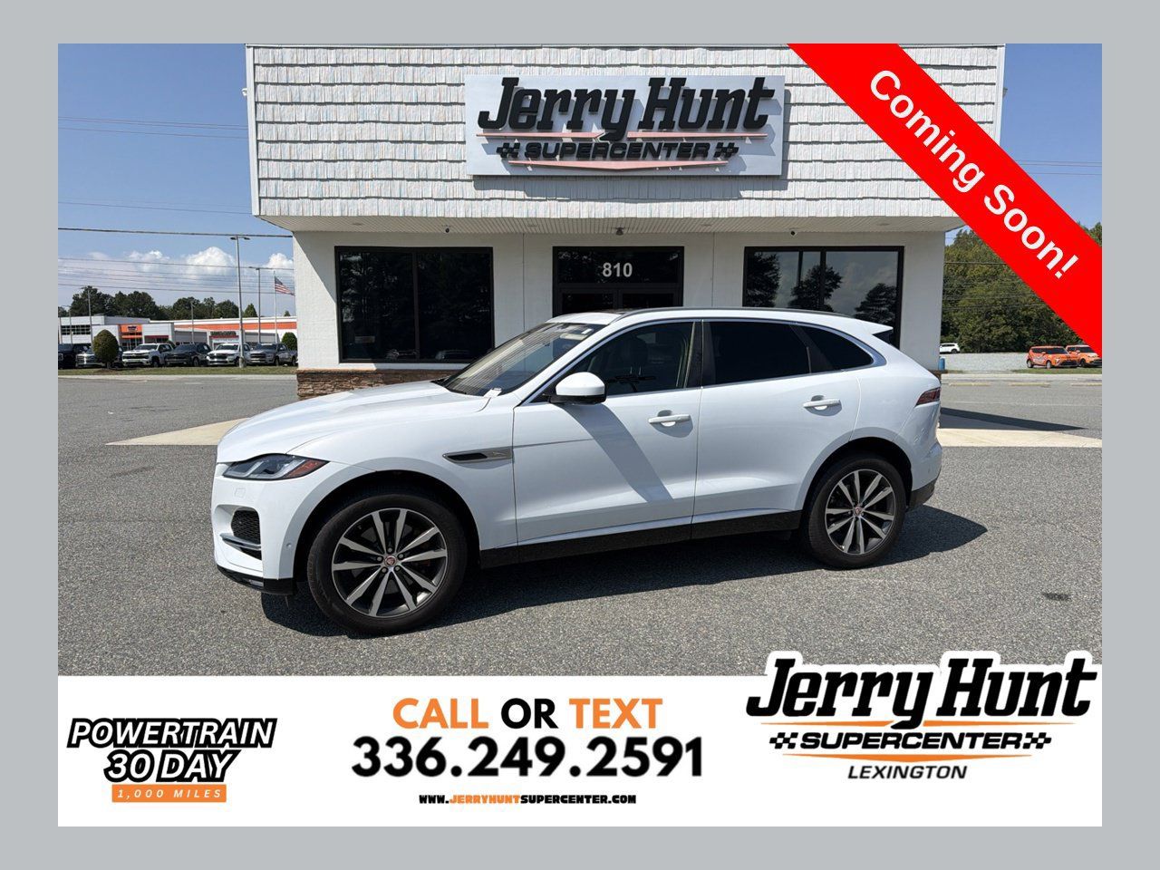 Used 2021 Jaguar F-PACE S AWD/4WD image 1