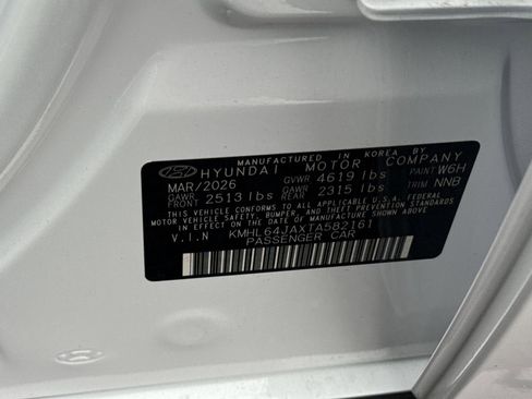 New 2026 Hyundai Sonata SEL AWD/4WD image 29