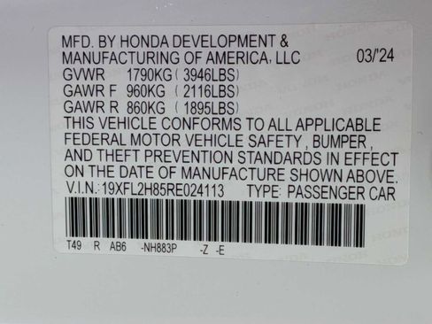 Certified 2024 Honda Civic Sport image 30