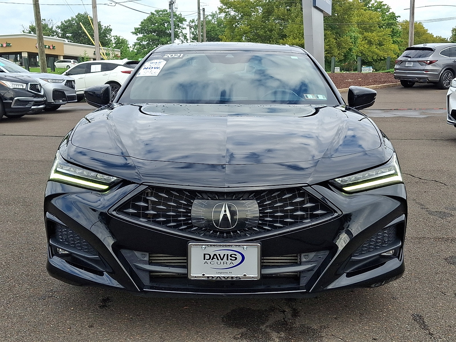 Certified 2021 Acura TLX w/ A-SPEC Package FWD image 2