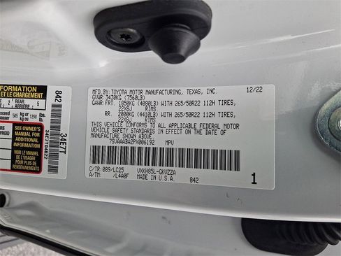 Certified 2023 Toyota Sequoia Capstone image 26