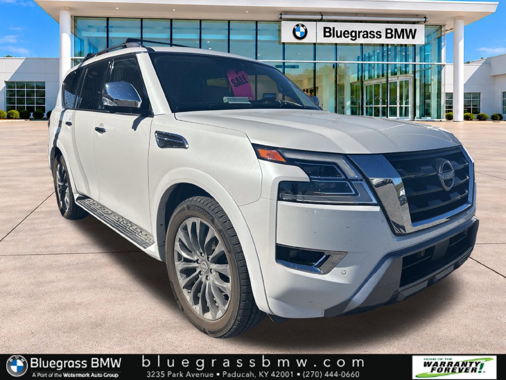 Used 2023 Nissan Armada Platinum w/ Captain's Chairs Package AWD/4WD image 5