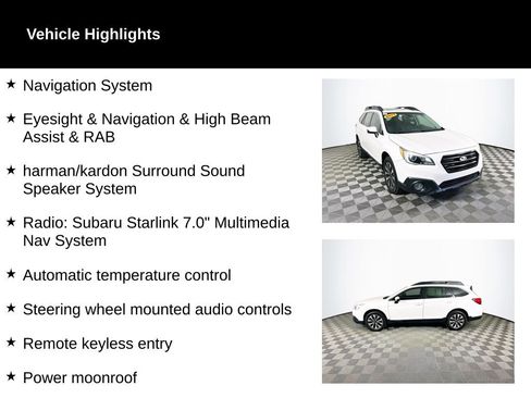 Used 2017 Subaru Outback 3.6R Limited image 2