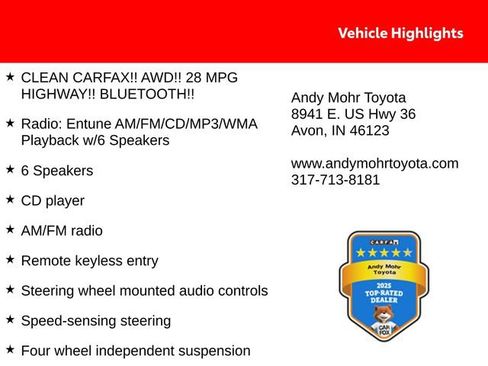 Used 2018 Toyota RAV4 LE w/ All Weather Liner Package AWD/4WD image 2