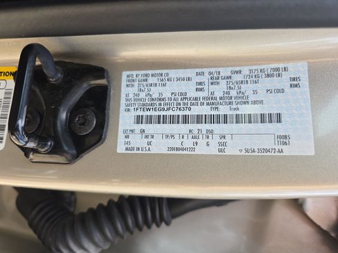 Used 2018 Ford F150 XLT w/ Equipment Group 302A Luxury AWD/4WD image 32