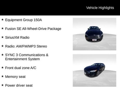 Used 2020 Ford Fusion SE AWD/4WD image 13