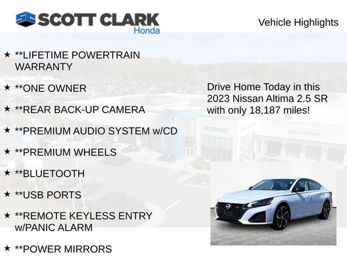 Used 2023 Nissan Altima 2.5 SR image 12
