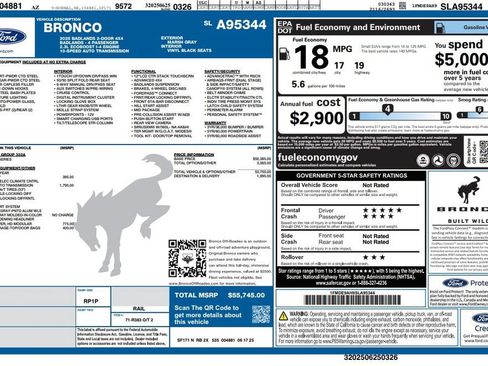 Used 2025 Ford Bronco Badlands AWD/4WD image 5