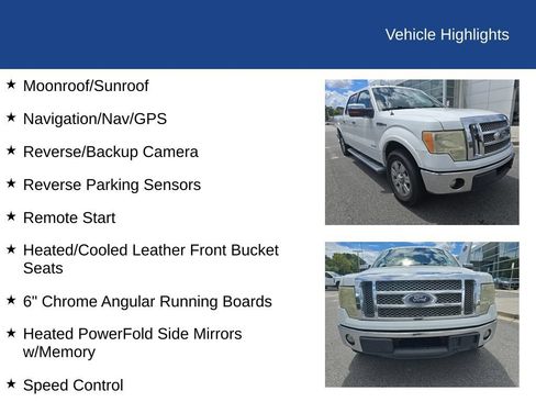 Used 2011 Ford F150 Lariat w/ Lariat Chrome Pkg RWD image 8