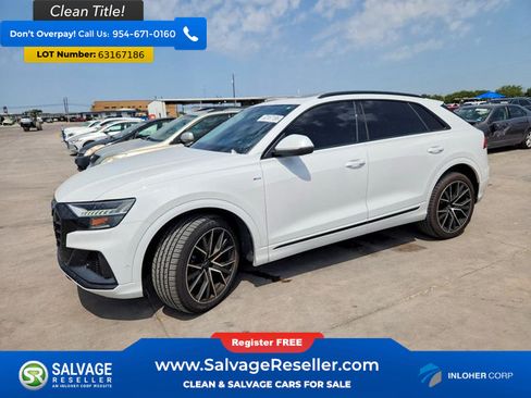Used 2021 Audi Q8 Premium Plus w/ Premium Plus Package AWD/4WD image 1
