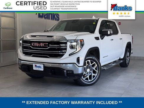 Certified 2025 GMC Sierra 1500 SLT w/ SLT Premium Plus Package AWD/4WD image 1