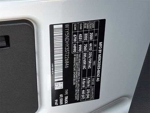 New 2025 Mercedes-Benz Sprinter 3500 image 14