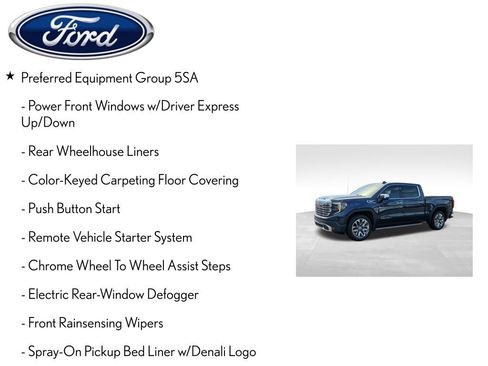 Used 2023 GMC Sierra 1500 Denali w/ Denali Reserve Package AWD/4WD image 9