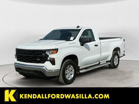 Used 2024 Chevrolet Silverado 1500 W/T w/ WT Fleet Convenience Package AWD/4WD image 1