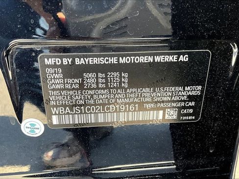 Used 2020 BMW 540i w/ M Sport Package image 33