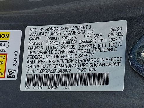 Certified 2023 Honda CR-V Sport Touring image 29